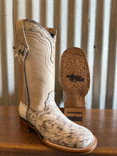 Cargar imagen en el visor de la galería, Botas Dama Tombstone® Arena Queen Vaca Blanco-Café