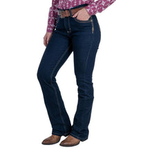 Cargar imagen en el visor de la galería, Jeans Dama Wrangler High Rise Corte Bota Mod. 112381288