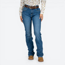 Cargar imagen en el visor de la galería, Jeans Dama Wrangler High Rise Corte Bota Mod.112381291