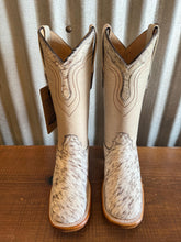 Cargar imagen en el visor de la galería, Botas Dama Tombstone® Arena Queen Vaca Blanco-Café