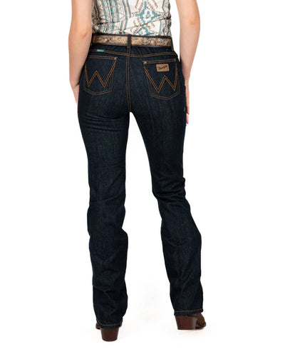 Jeans Dama Wrangler Corte Bota Mod. 53538NB40