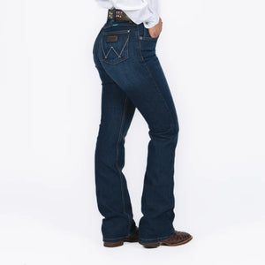 Jeans Dama Wrangler Retro Corte Bota Mod. 112367192