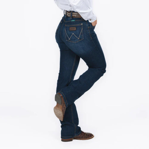 Jeans Dama Wrangler Retro Corte Bota Mod. 112367192