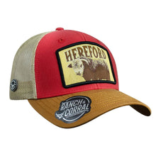 Cargar imagen en el visor de la galería, Gorra Ranch &amp; Corral® Ganadera Hereford RCG46